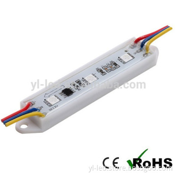 CE,RoHS,DC12V 3 chips 5050 full color led module waterproof